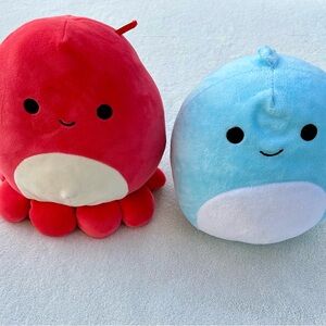 Veronica Octopus squishmallows Bebb Dinosaur Plush Squishmallow